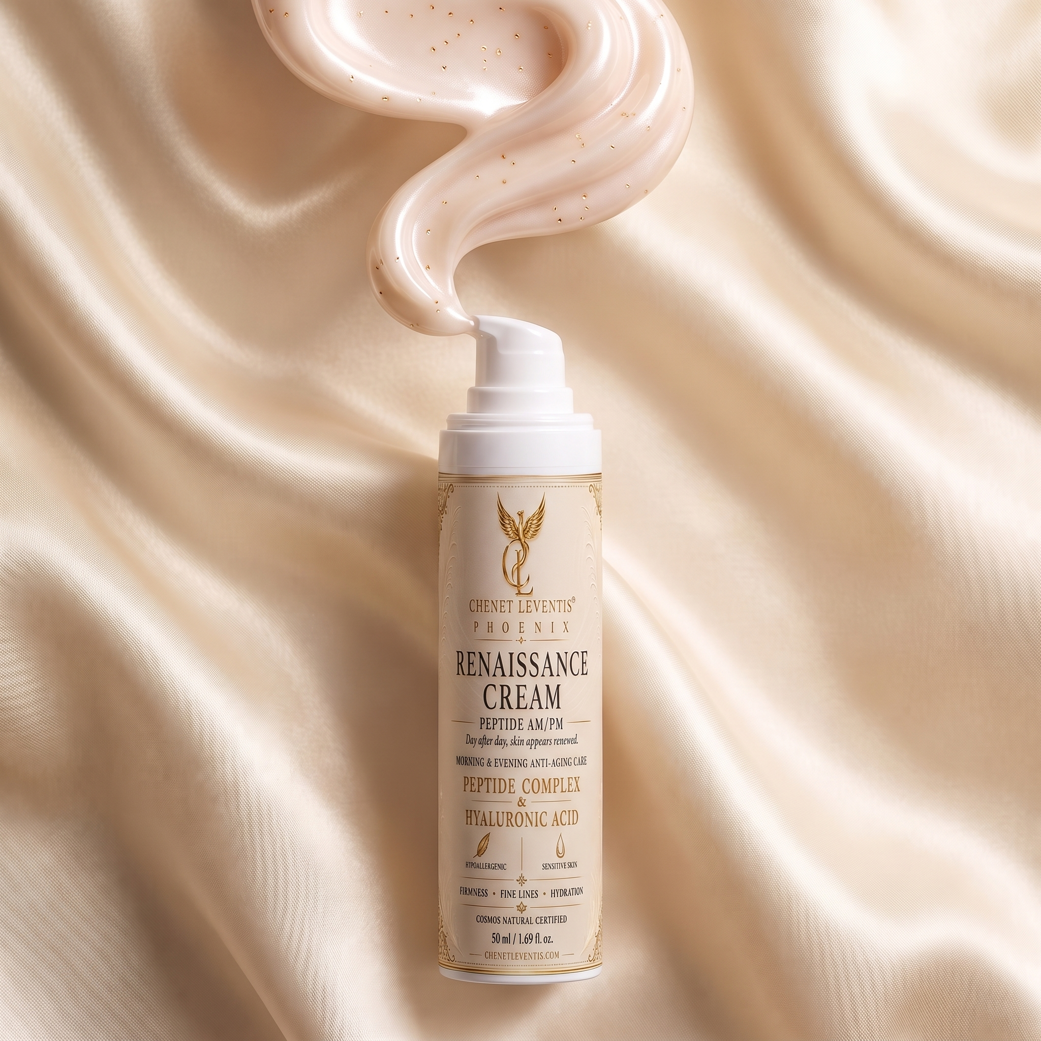 Renaissance AM/PM Cream, hydrating peptide cream